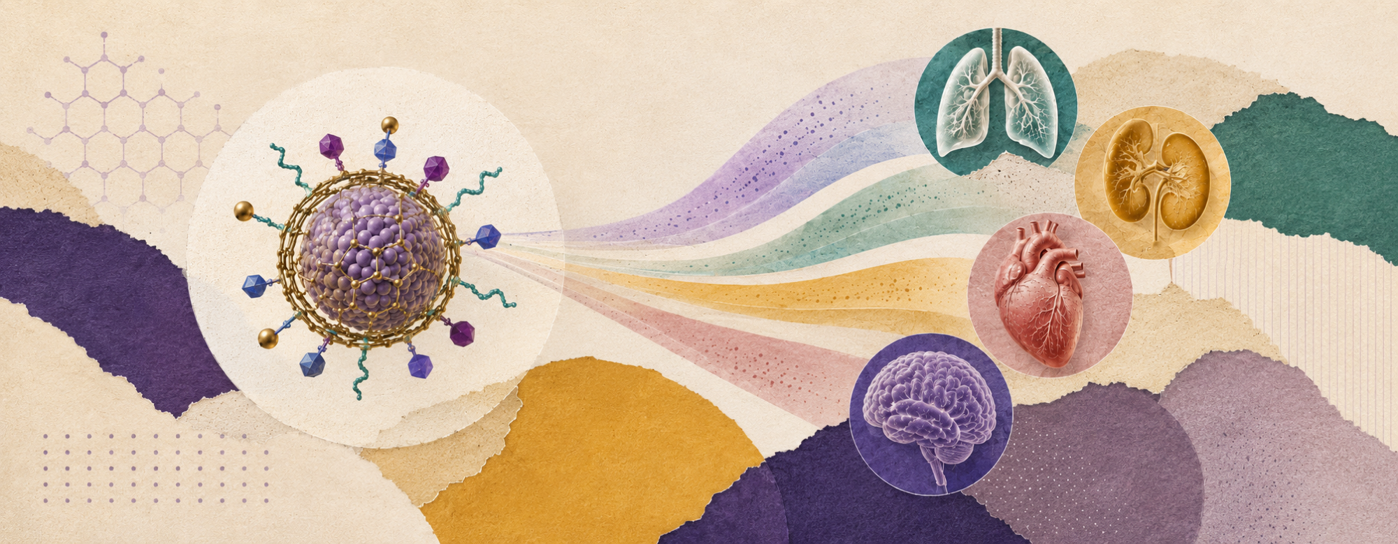 Modular Coatings Steer Nanoparticles Toward Specific Organs in Mice