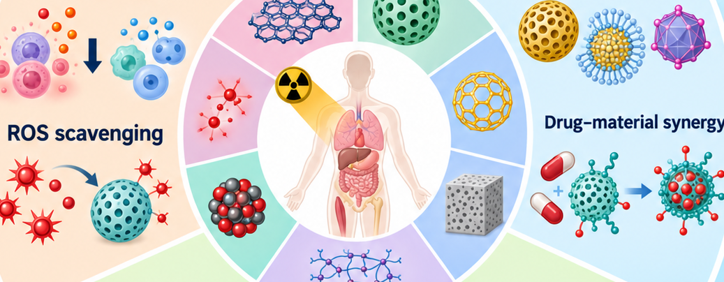 Nanomaterials Offer Multiple Routes to Protect Healthy Tissue From Radiation Damage