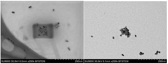 Left: BEFORE Zone cleaning. Right: AFTER Zone cleaning.