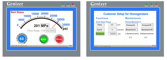 The Pilotgenizer-30K is a High-Pressure Homogenizer