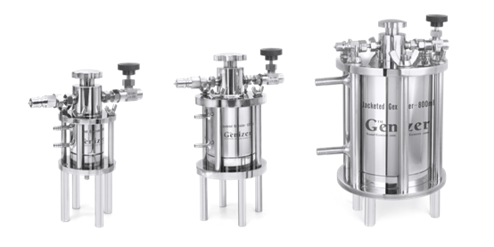 Genizer Jacketed Liposome Extruder for Liposome Size Reduction.