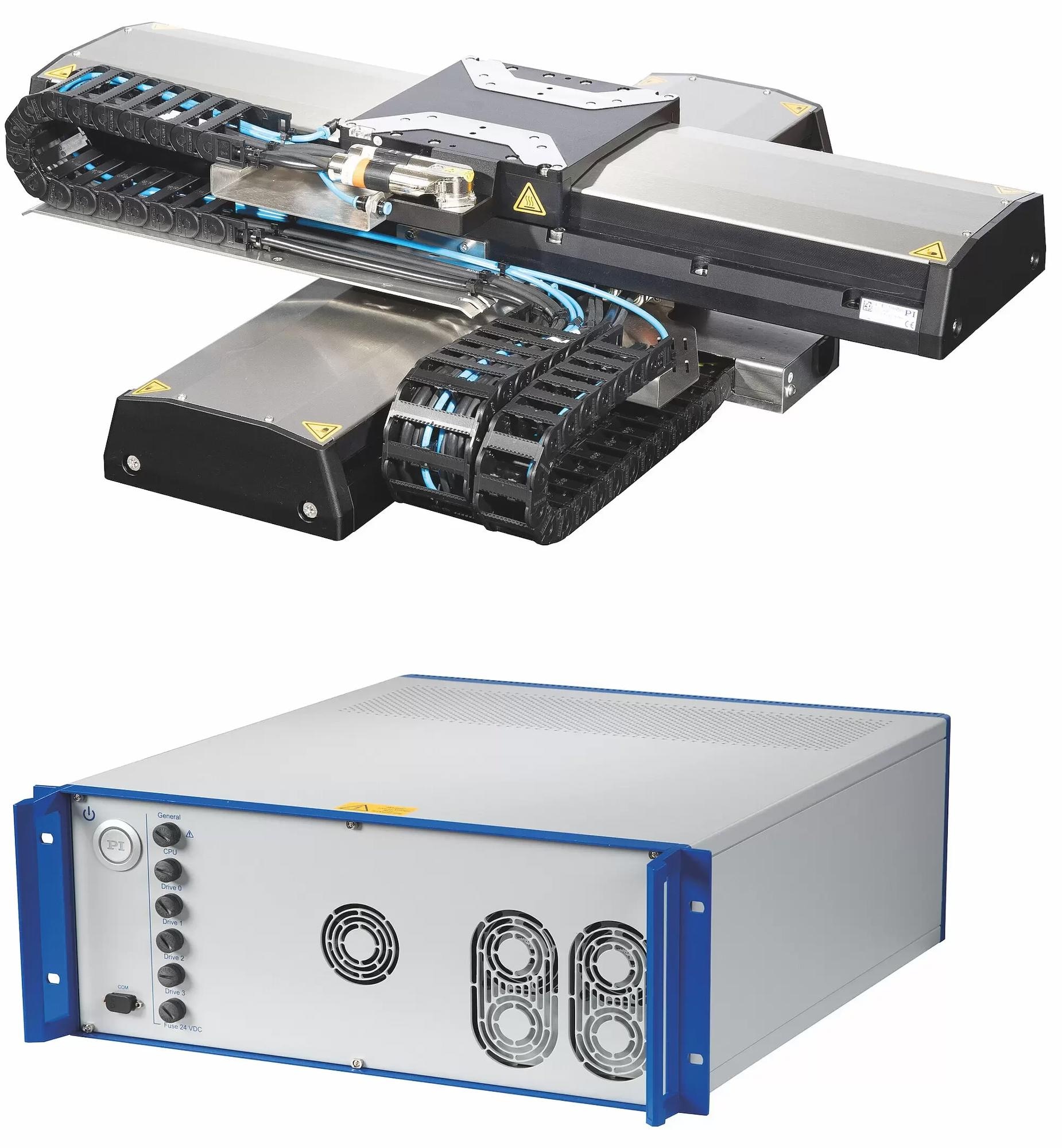 X-417.0xx: XY system with G-901 2-axis controller.
