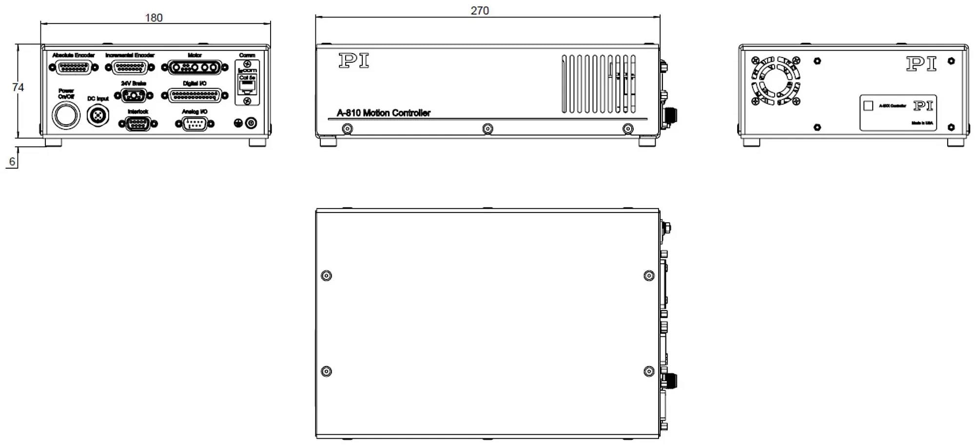 A-811.CED0x, dimensions in mm. Note that a comma is used in the drawings instead of a decimal point.