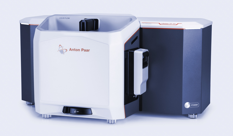 A final shot of the analzyer front on to present the machine product.