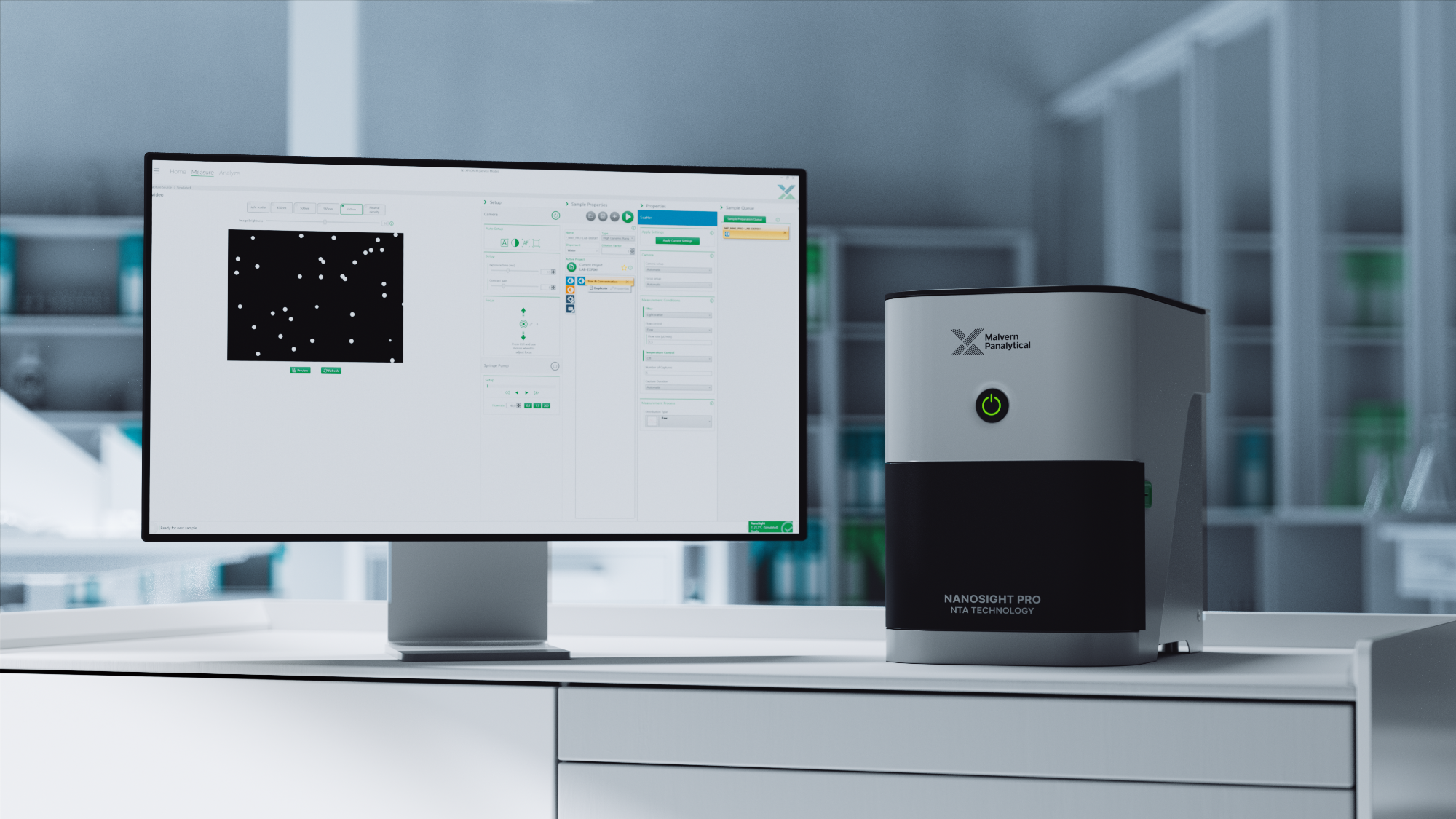 NanoSight Pro for Characterizing Nano- and Biomaterials