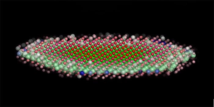 atomic movements nanoparticles