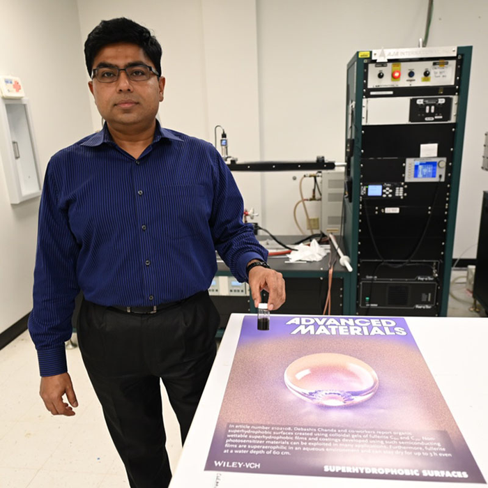 Researchers Develop Organic Nanomaterial Capable of Repelling Water.