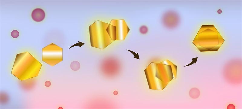Two Gold Flakes Used to Form a Self-Assembled Resonator