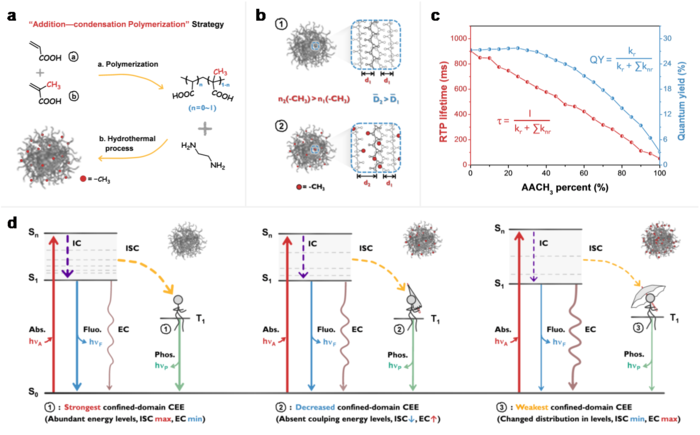 Study Offers Insights into Photoluminescence Mechanism of Carbonized Polymer Dots.