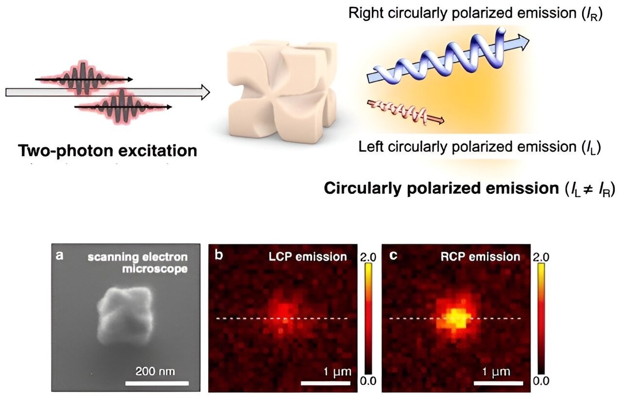 Plasmonic Helicoid Nanoparticles for Highly Chiral Light Emission