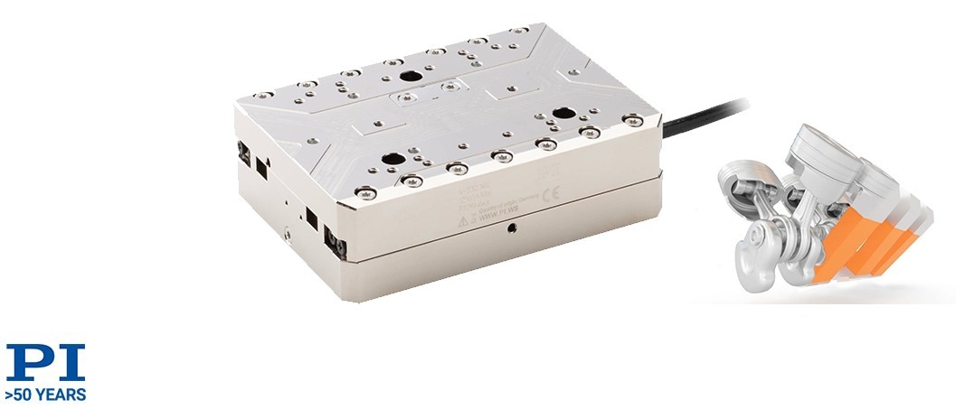 N-332 - Vacuum Compatible Nanopositioning Stage features Powerful V8 Piezo Motor, new from PI