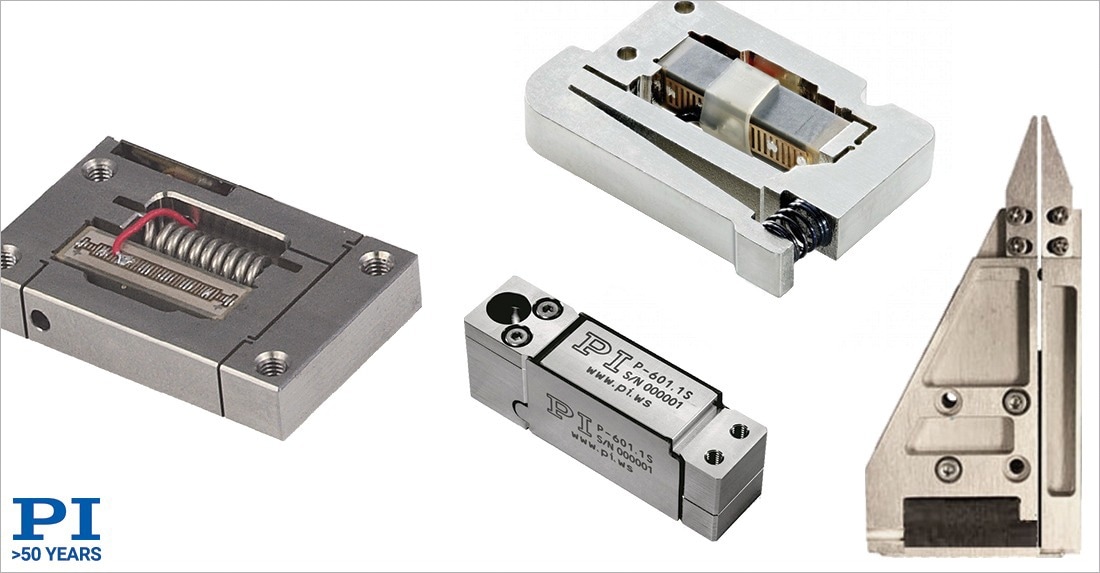 Custom Motion-Amplified Piezoelectric Actuators and Grippers