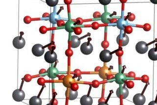 Cage of nanoparticles, illustrating a superlattice structure. (Creative Commons Licence 4.0)