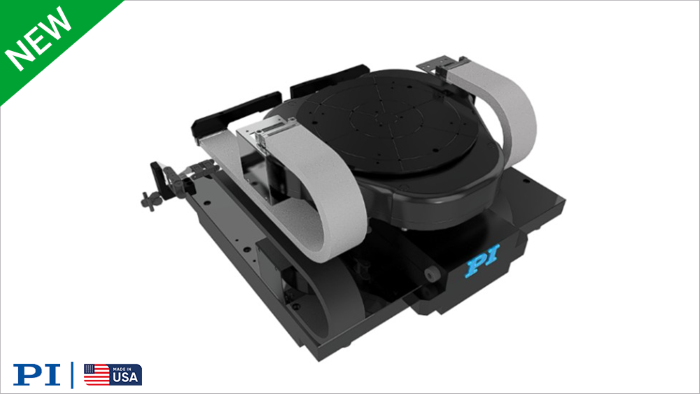 Five-Axis Air Bearing Stage, New from PI