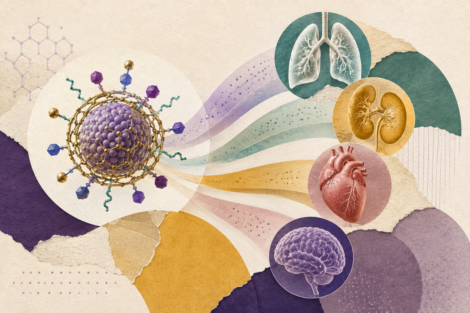 Modular Coatings Steer Nanoparticles Toward Specific Organs in Mice