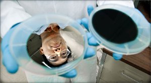 New Low-Cost Etching Technique Puting Trillion Holes in Silicon Wafer