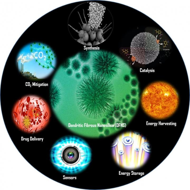 Researchers Find a Multifaceted Nanomaterial in Dendritic Fibrous Nanosilica