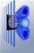 Vortex Beams Analyse Materials with Rotating Nanoparticles