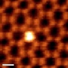 Point Defects in Graphene Act Like Atomic Antennae