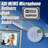 Analog Devices Introduces Low-Noise MEMS Microphone