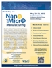 Nano and Micro Scale Manufacturing Workshop to be Held in Michigan Next Year