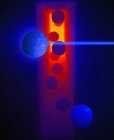 Microgravity Experiment to Examine Movement of Nanoparticles through Nanochannels