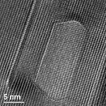 HRTEM Provides Atomic Scale Images of Changes in Magnesium due to Irradiation