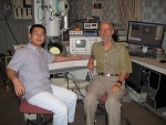 Novel Method to Study Materials at High Pressure and Temperature Using Electron Microscopes
