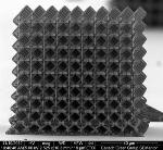 Unit Cells in Nanostructured, Hollow Ceramic Scaffolds Display Remarkable Strength