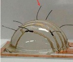 Tactile Sensors Created From Composite Films of Carbon Nanotubes and Silver Nanoparticles
