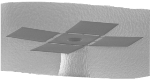 Water Drop Folds Silicon Nitride Sheets into Microscopic Cubes, Pyramids