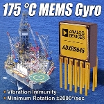 Analog Devices Introduces High-Temperature MEMS Gyroscope