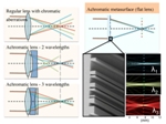 Nanotechnology-Based Flat Optics Does Not Require Color Correction