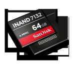 SanDisk Introduces iNAND 7132 Solution with 1Y Nanometer 3-Bit-Per-Cell (X3) NAND Flash Storage