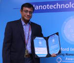 Prof. Arindam Ghosh awarded “Young Nanoscientist India Award 2015”