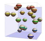 Controllable Microspheres Inserted as Flaws into Liquid Crystals