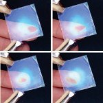 Nanostructure Changes Colour When Finger Comes Near