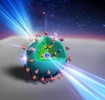 Onion-Like Nanoparticle Upconverts Infrared Radation into UV