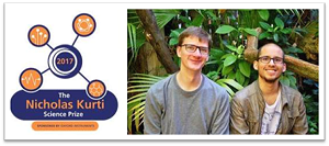 Oxford Instruments Announces Winners of the 2017 Nicholas Kurti Science Prize