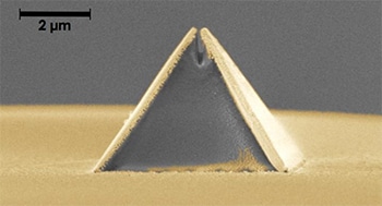 Printing at the Nanoscale on the tip of an Optical Fibre