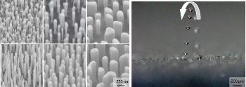 Nanopillars Could Help Researchers Fine-Tune Critical Size of Jumping Dew Droplets