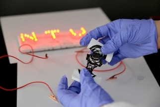 Fabric-Like Power Source Developed for Wearable Electronics