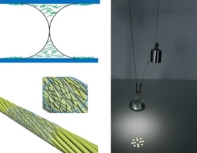 Simple, Scalable, Capillary-Driven Self-Assembly Method for Producing Conductive Fibers for Smart Textiles