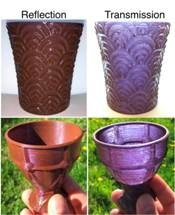 Researchers 3D-Print Objects Showing Dichroic Effect