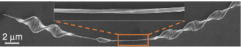 DNA-Like Twisted Crystal Structure Created with Germanium Sulfide Nanowire