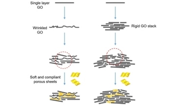Strong and Weak GO Flakes can be Combined to Produce Better GO Paper