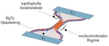 New Fundamental Nanoelectronic Device Based on HgTe, a Topological Insulator