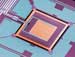 Cryogenic Sensor and Microrefrigerator Combined on Single Microchip