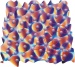 Trapping Monolayer of Colloidal Particles in a Laser Lattice with Aperiodic Structure