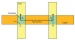 Switching Orientation of Magnetization in Thin Metallic Film can be Achieved using Diffusion of Electron Spins